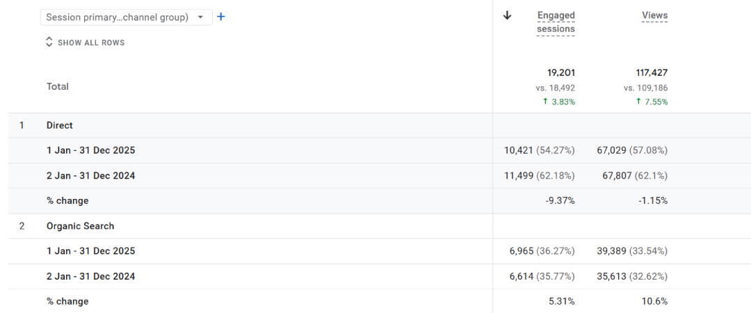 Healthcare SEO Result